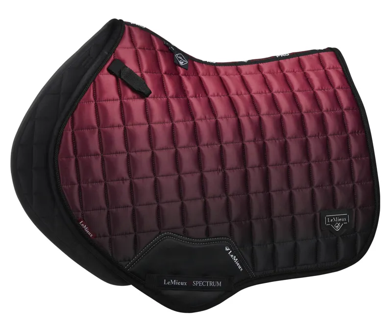 2020 LeMieux Spectrum Saddlepad in Close Contact Mulberry